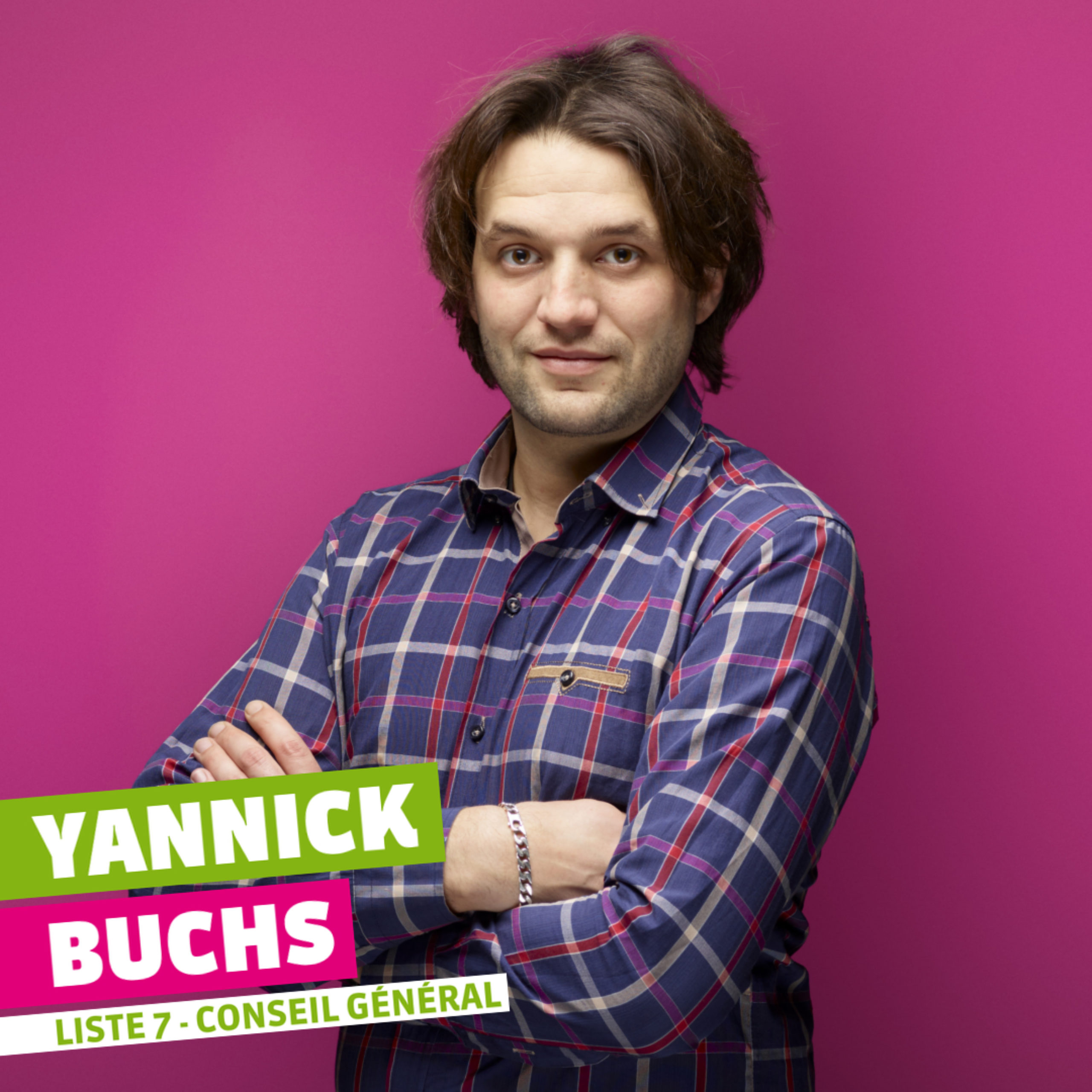 Yannick Buchs candidat conseil général